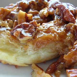 Pecan Brioche Sticky Buns