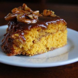 Pumpkin Cinnamon Roll Coffee Cake 