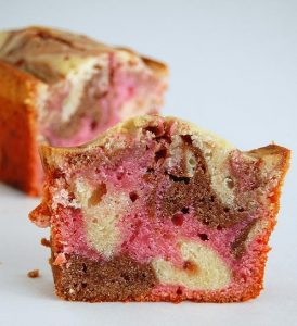 Neapolitan pound cake