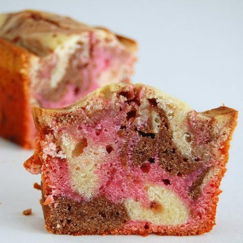 Neapolitan pound cake