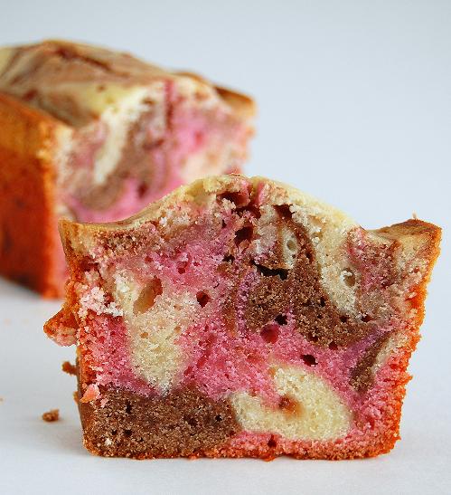 Neapolitan pound cake