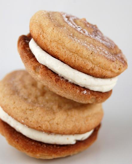 Tiramisu Sandwich Cookies