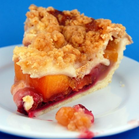 Peach Melba Pie