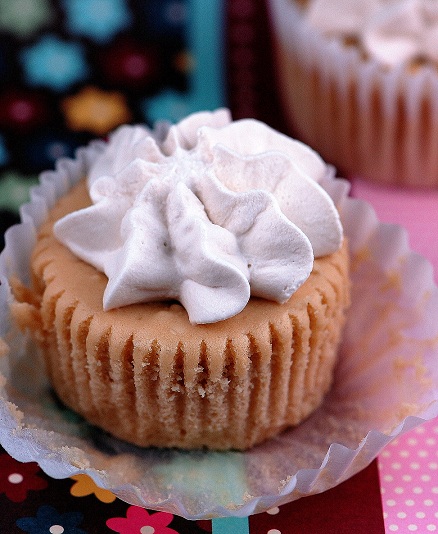 Irish Coffee Cheesecake Bites with wrapper opened up