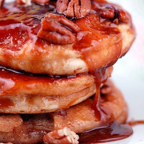 Sticky Bun Pancakes