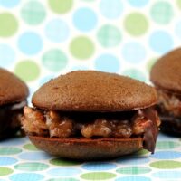 German Chocolate Whoopie Pies