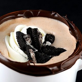 Cookies and Cream Hot Chocolate