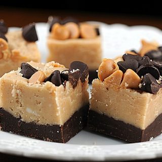 Peanut Butter and Chocolate Fudge