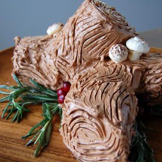 Chocolate Orange Yule Log