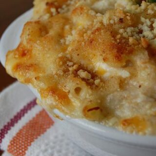 Crab Macaroni and Cheese