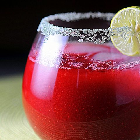 Key Lime Raspberry Margarita