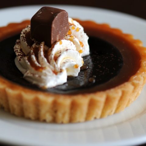 Salted Caramel Chocolate Tart