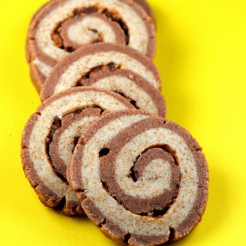 Coffee Heath Bar Crunch Swirl Cookie