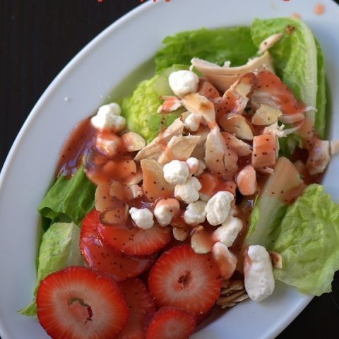 Strawberry Poppy Seed Vinaigrette