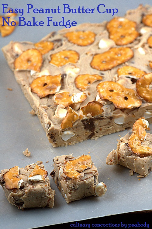 peanutbuttercupnobakefudge1
