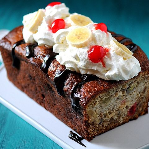 Banana Split Banana Bread