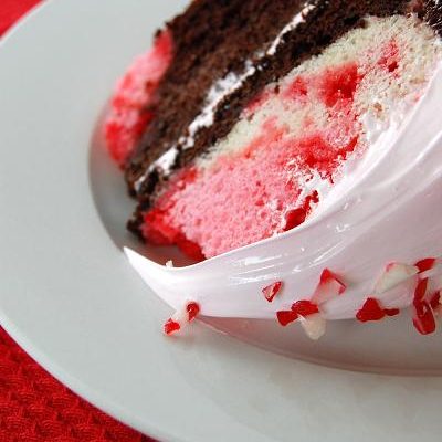 Way Back Wednesday: Chocolate Peppermint Stick Marshmallow Fantasy Cake…