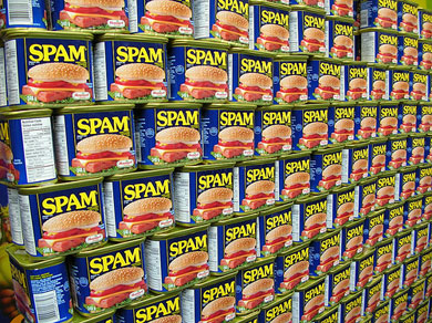 Lovely spam! Wonderful spam!…