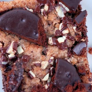 Thin Mint Blondies