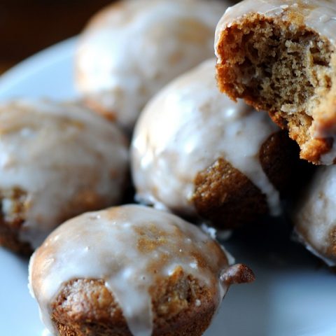 Apple Cider Donut Hole Muffins