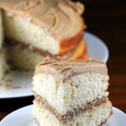 Vanilla Bean and Caramel Cake