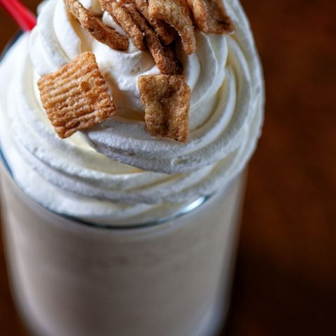 Boozy Cinnamon Toast Crunch Milkshake