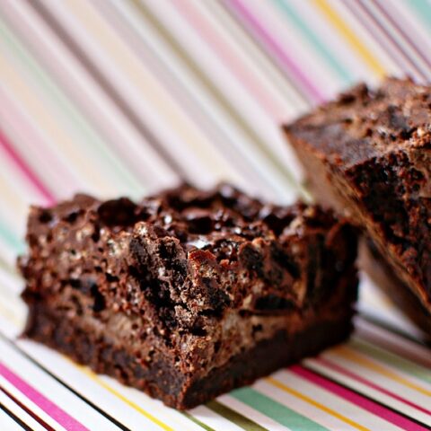 Peanut Butter Oreo Brownie Overload Bars