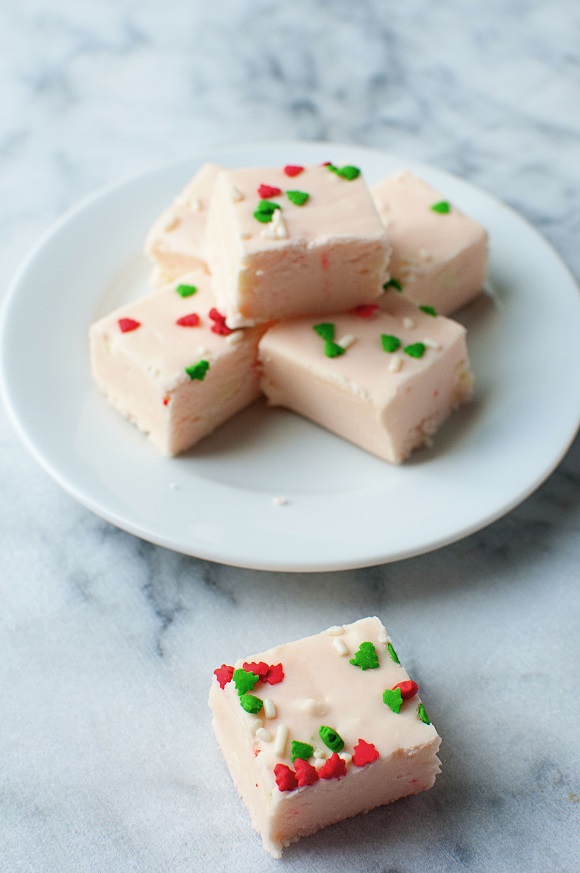 Candy Cane Fudge