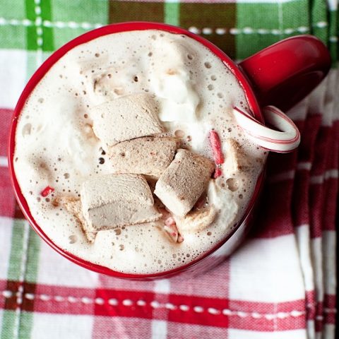 Peppermint Hot Chocolate Marshmallows 