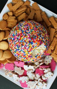 Cake Batter Cheesecake Cheeseball