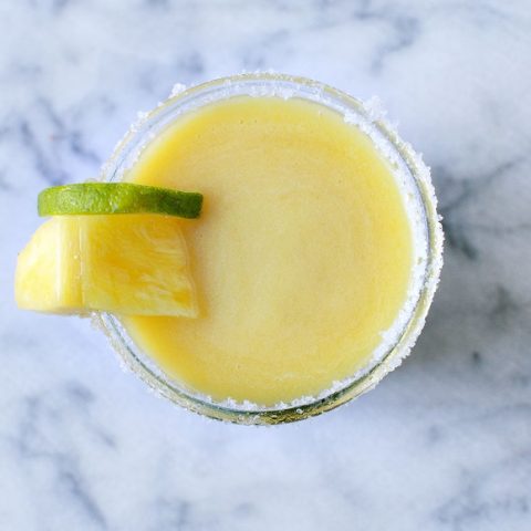 Frozen Caramelized Pineapple Margarita