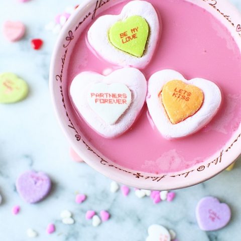 Conversation Heart Marshmallows