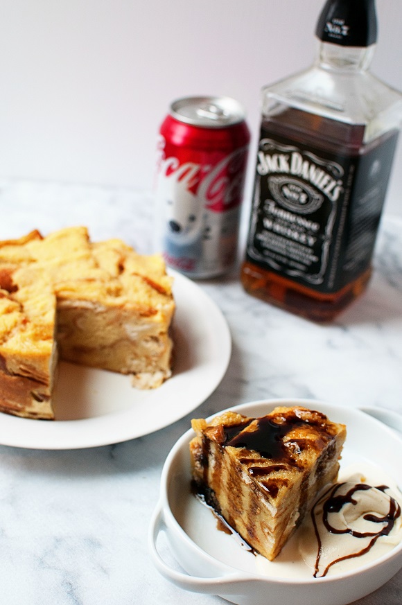 Jack and Coke Bread Pudding