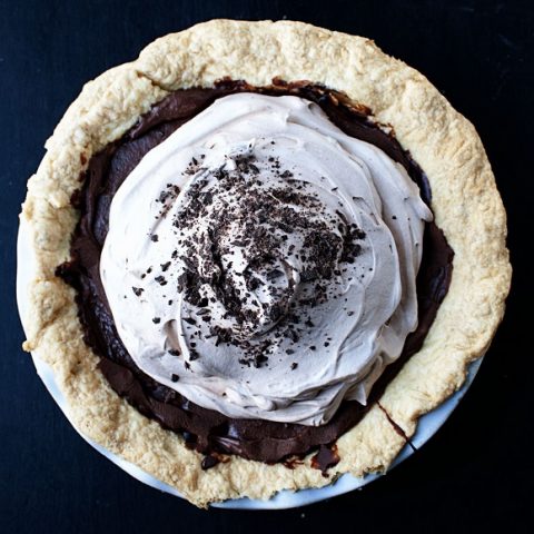 Nutella Chocolate Cream Pie