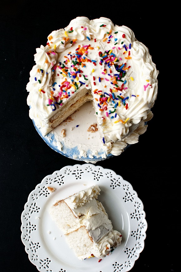 Key Lime Mascarpone Mousse Birthday Cake