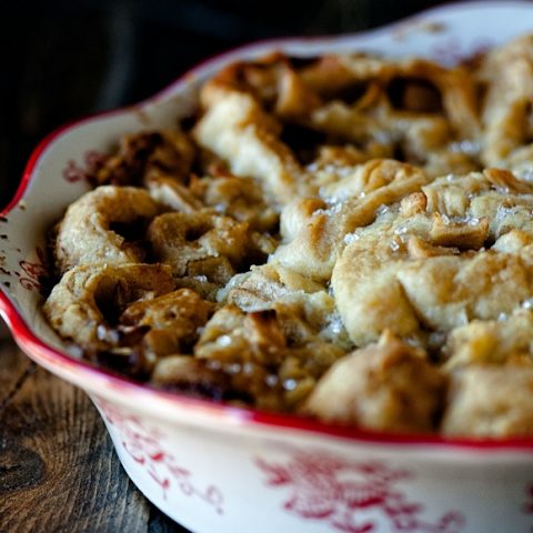 Apple Biscuit Cobbler