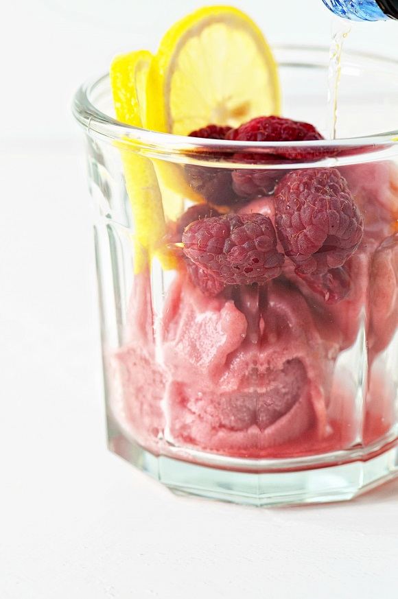 The Lighter Side  Raspberry Sorbet