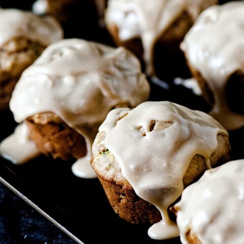 Zucchini Apple Maple Muffin