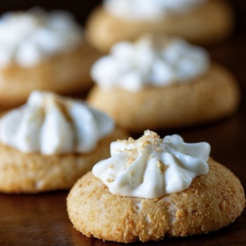 Key Lime Pie Thumbprint Cookies