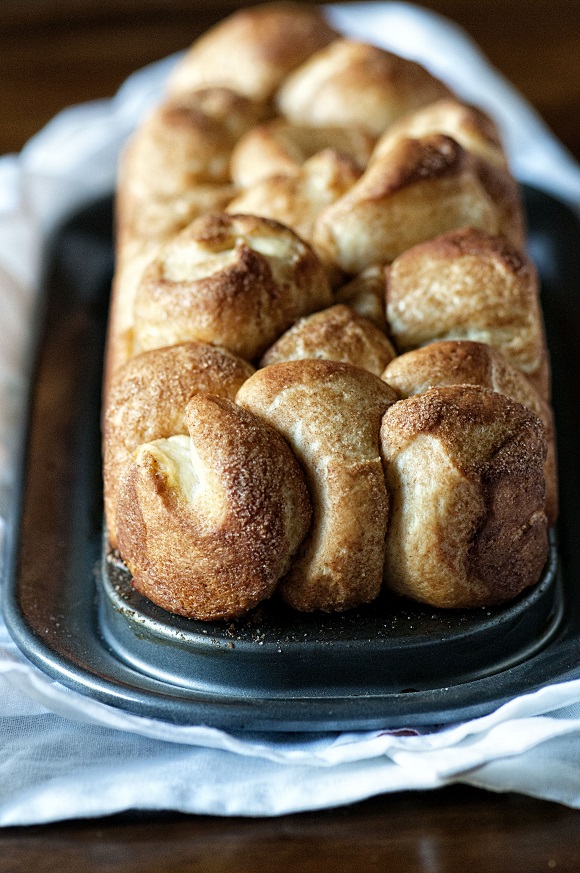 Monkey Bread Bread Pudding