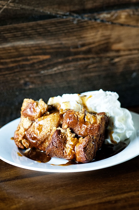 Monkey Bread Bread Pudding