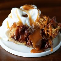 Apple Fritter Bread Pudding