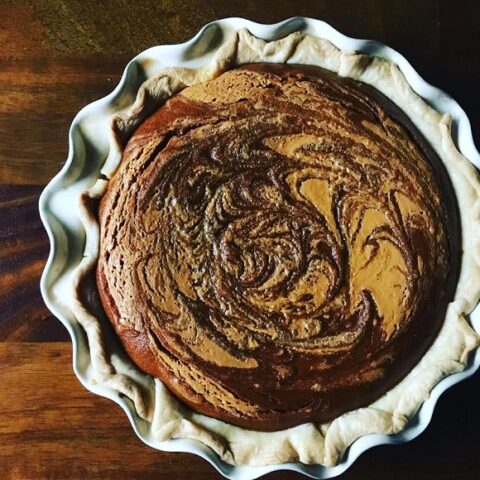 Pumpkin Cookie Butter Pie