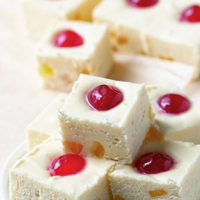 Pineapple Upside-Down Cake Fudge