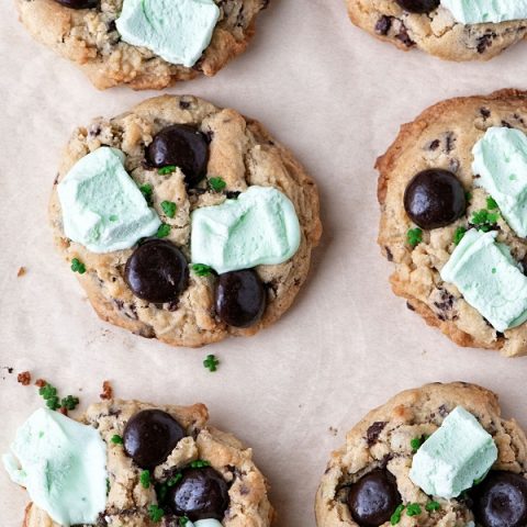 Shamrock Mint Cookies