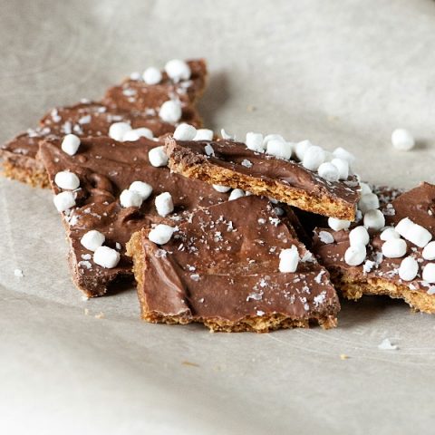 S’mores Graham Cracker Toffee