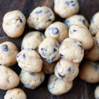 Chocolate Chip Cookie Dough Truffles