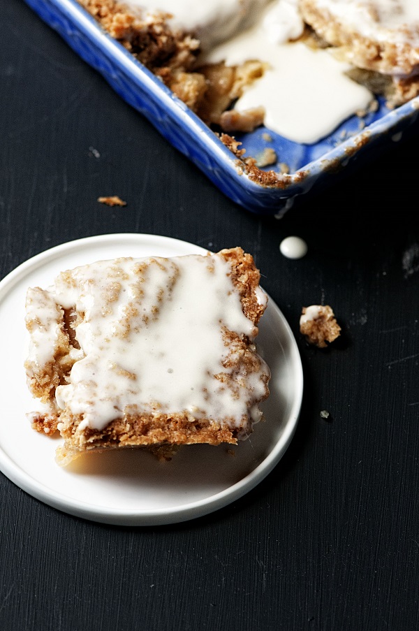 Cobbler on a plate