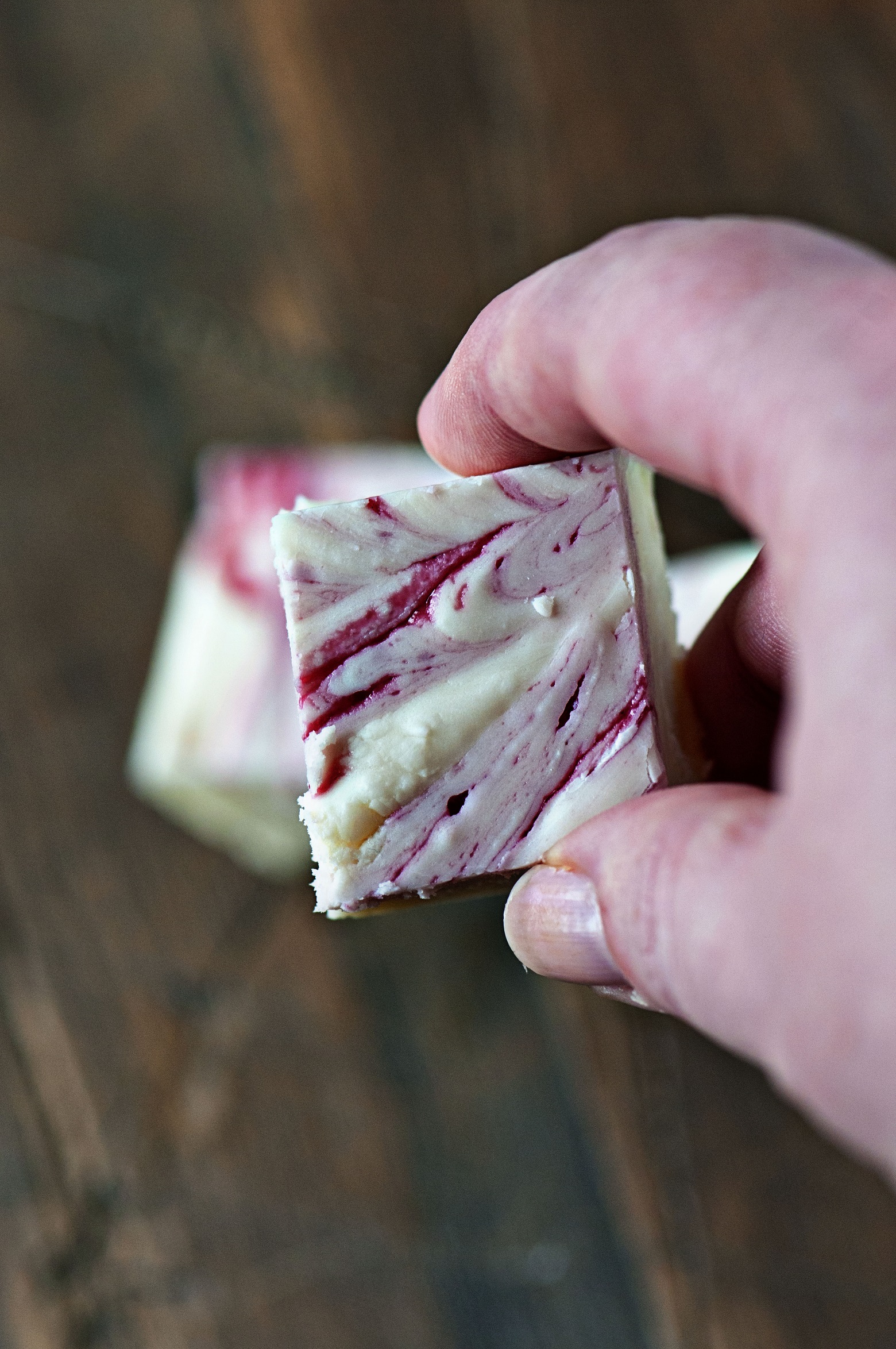 Blackberry Jam-Lime Fudge