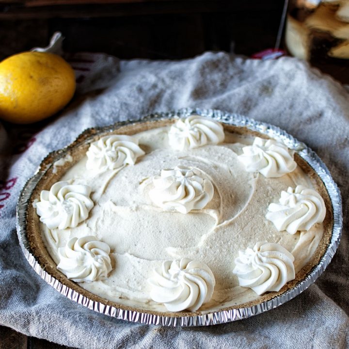 Sweet Tea and Lemonade Icebox Pie